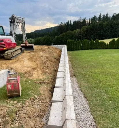 Montažne betonske škarpe, strokovno in kakovostno