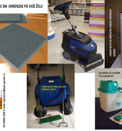 Prodaja in servis strojev za čiščenje Slovenija