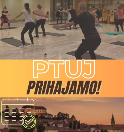 Zastonj skupinska vadba Slovenska Bistrica