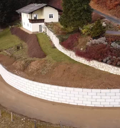 Sodobne montažne betonske škarpe