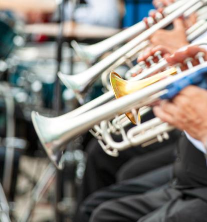 Igranje trobente Podravska