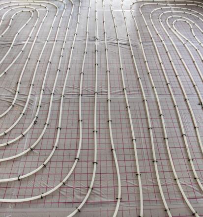 Vgradnja talnega gretja Podravska