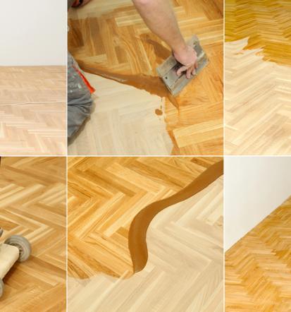 Polaganje talnih oblog Slovenija