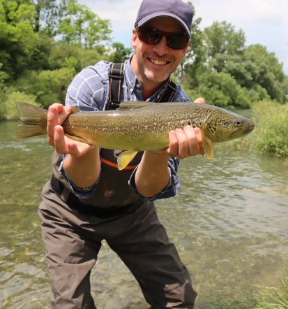 Organized hucho fishing Slovenia