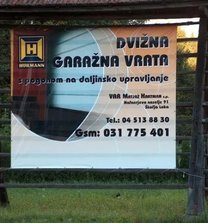 Tisk na transparente Slovenija