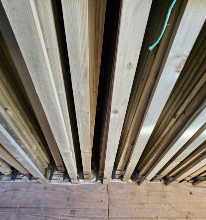 Trajne in odporne impregnirane letvice za ograje