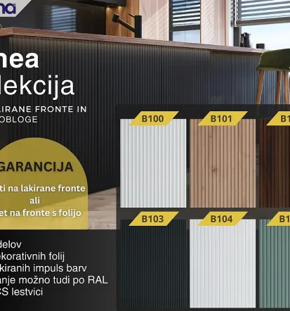 Kuhinjske pohištvene fronte Slovenija