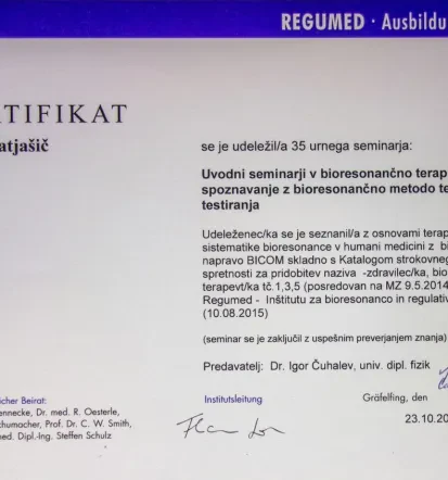 Energetske terapije Domžale, Osrednja Slovenija