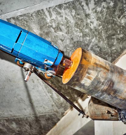 Diamantno vrtanje in rezkanje Nova Gorica z minimalnim motenjem