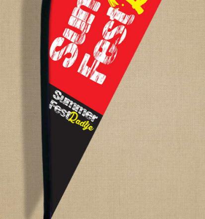 Beach flag zastave Slovenija