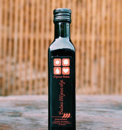 Hladno stiskano bučno olje Pomurje