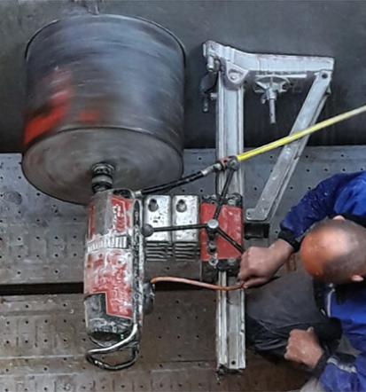 Rezanje betonskih sten in vrtanje betona Novo mesto