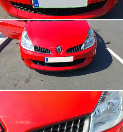 Sanacija vozil po toči Jesenice