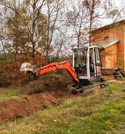 Zemeljska pripravljalna dela Obala