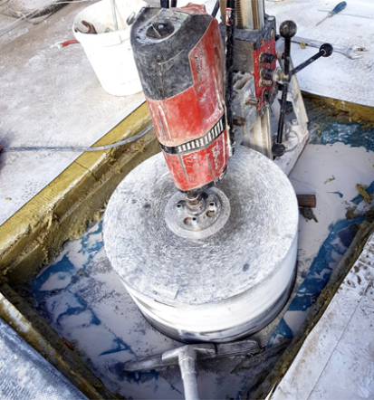 Zanesljivo rezanje in vrtanje betona Novo mesto za gradbene projekte