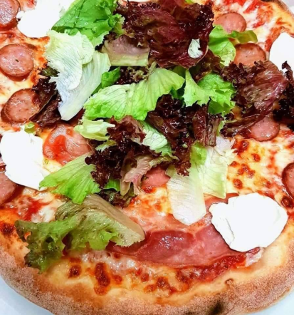 Letni vrt in flosarski ambient, picerija Ljubno ob Savinji