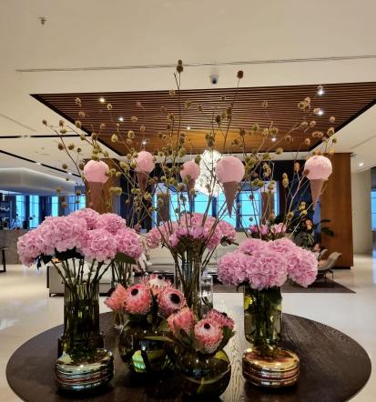 Okraševanje hotelskih avl