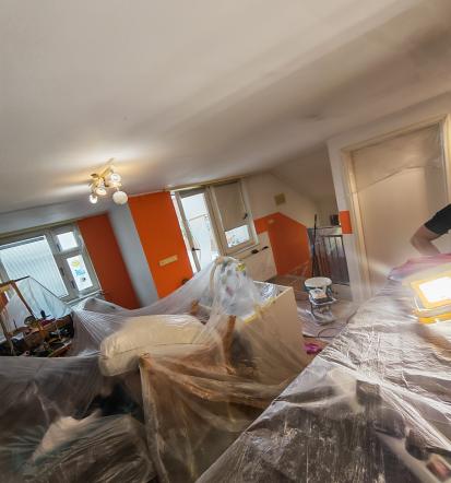 Strojno barvanje stanovanja Ljubljana, Slovenija