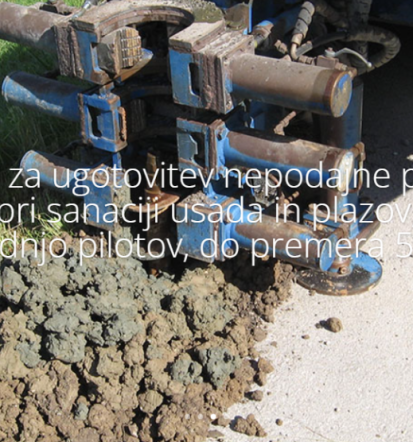 Izdelava hidrogeoloških poročil