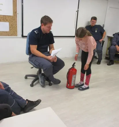 Preventivno gasilsko izobraževanje Idrija