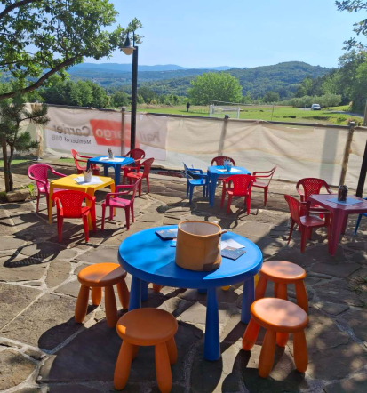 Najem piknik prostora Montinjan z razgledom na naravo