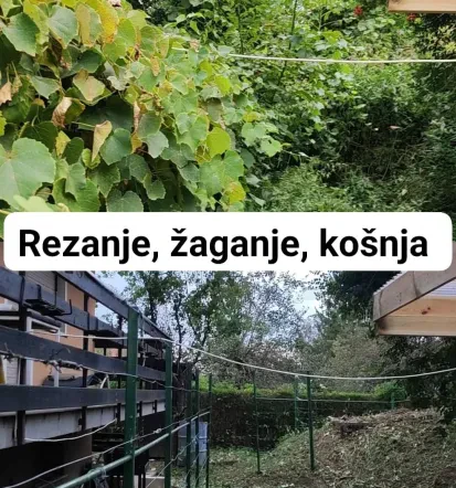 Rezanje, žaganje, košnja Ljubljana