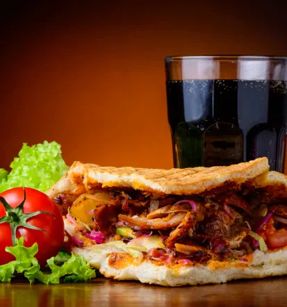 Hitra hrana, kebab Vojnik