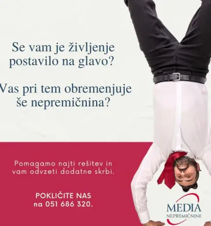 Oddaja in najem nepremičnin Osrednja Slovenija