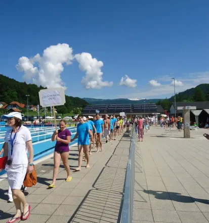 Para plavanje, paraodbojka in telovadbe Krško