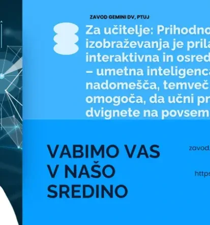 Spletni tečaji za napredovanje učiteljev v Sloveniji