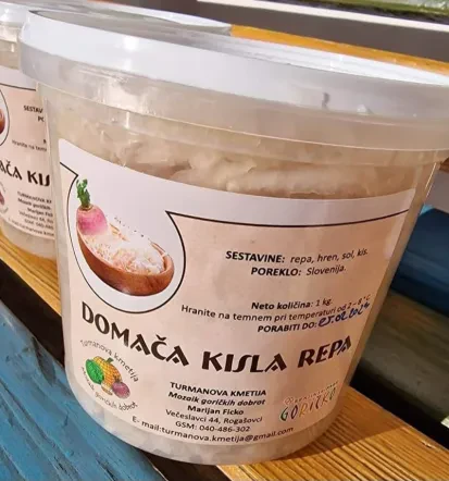 Domače kislo zelje in kisla repa Rogašovci