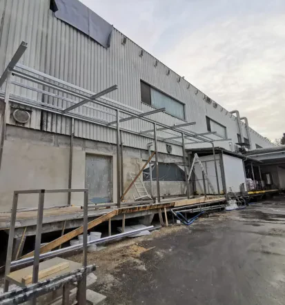Izdelava in montaža podesta za industrijske naprave
