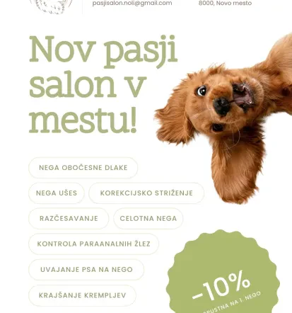 Frizer za pse Novo mesto