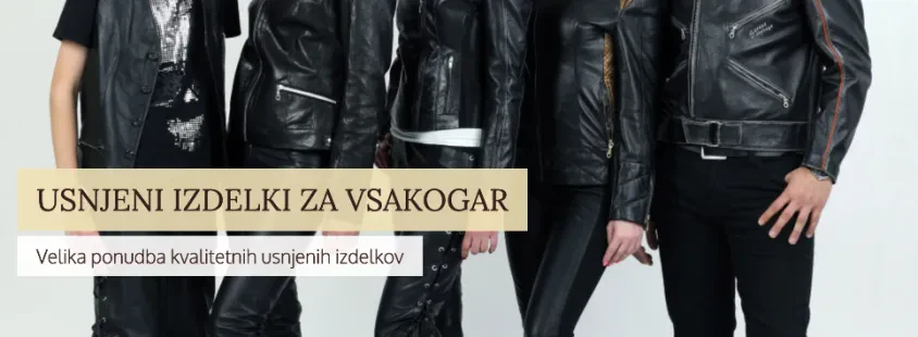 Ugodna usnjena oblačila Slovenija