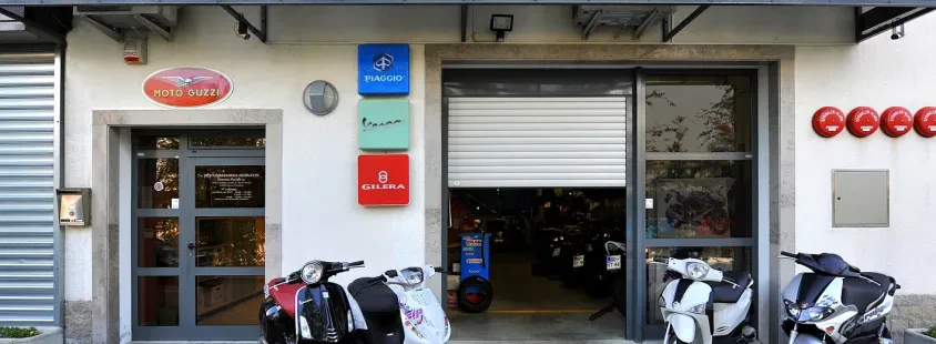 Pooblaščen prodajalec in servis Piaggio, Vespa, Moto Guzzi, Aprilia, Goriška