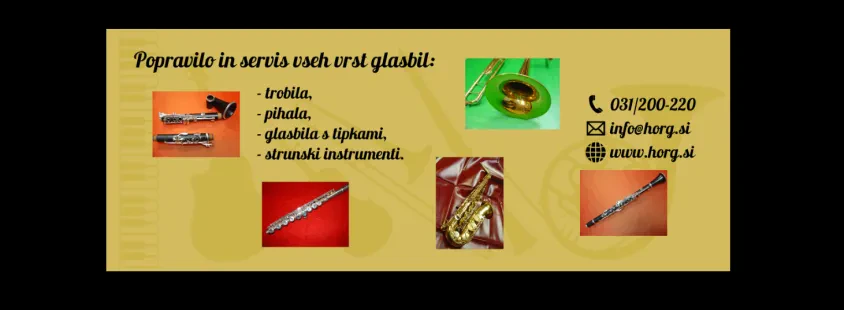 Popravilo glasbil Koroška