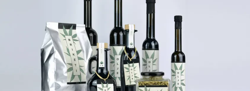 Prodaja hrane iz mletih semen industrijske konoplje Slovenija