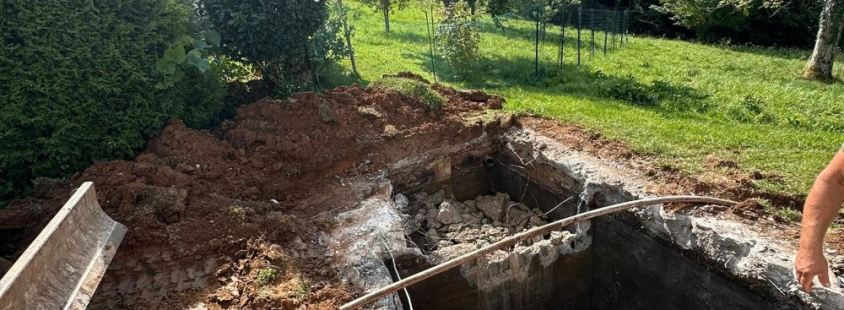 Hidroizolacija dvorišča, izdelava škarpe Ljubljana, Osrednja Slovenija