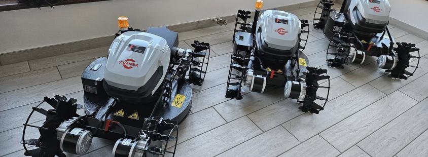 Kvalitetne daljinsko vodene kosilnice za strmine Štajerska, Slovenija