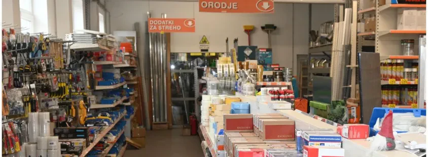 Trgovina z gradbenim materialom Savinjska
