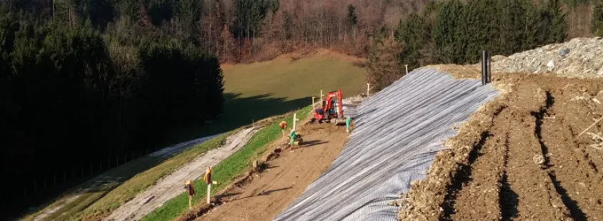 Geomreže in geotekstil Slovenija