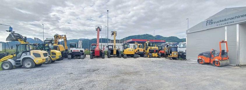 Prodaja gradbenih strojev Slovenija