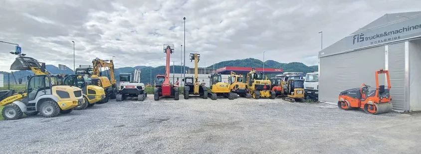 Prodaja gradbenih strojev Slovenija