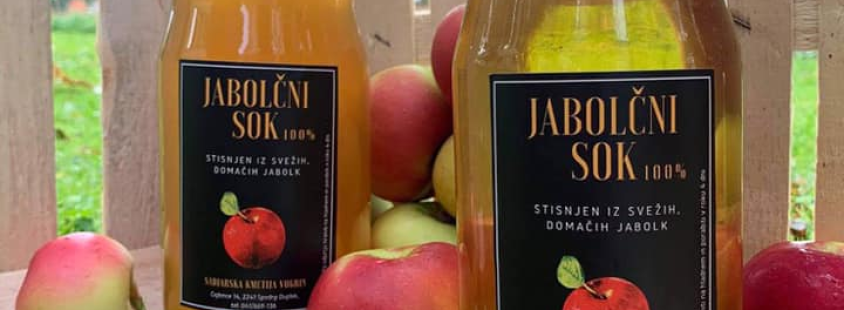 Domači jabolčni sok Podravska