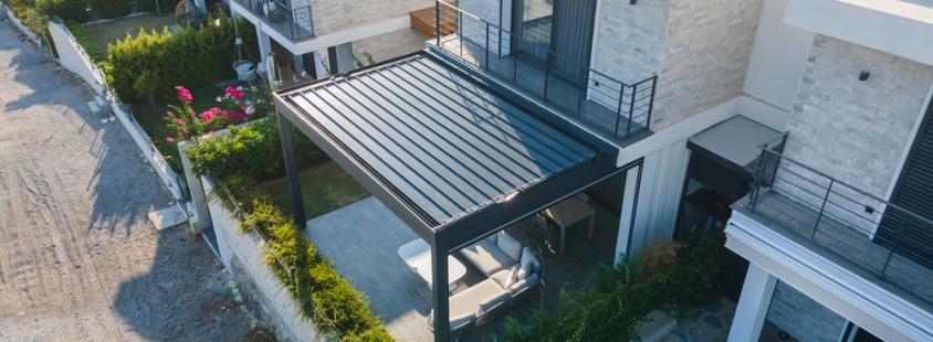 Pergola s screen senčili Primorska, Notranjska