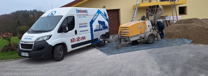 Izdelava strojnih estrihov Celje, Savinjska