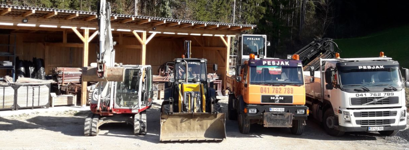 Zemeljska dela in izdelava škarp Slovenija