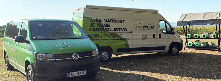 Tehnični pregledi za traktorje na terenu Podravska
