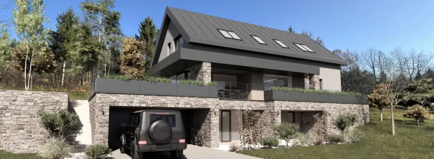 Arhitekturno projektiranje stanovanjskih objektov Osrednja Slovenija