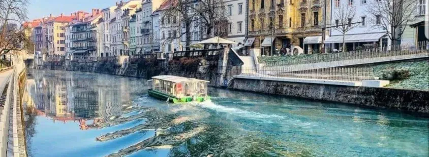 Izlet z ladjico po Ljubljanici